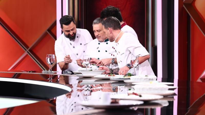 Colaj cu cei patru jurați Chefi la cuțite sezonul 17 &icirc;n semifinală