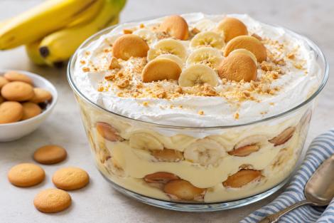 Banana pudding. Rețeta unuia dintre cele mai iubite deserturi din bucătăria americană