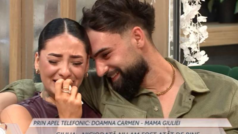 Mireasa, sezon 13. Prima cerere în căsătorie! Giulia și Alexandru s-au logodit. Imagini superbe cu momentul lor
