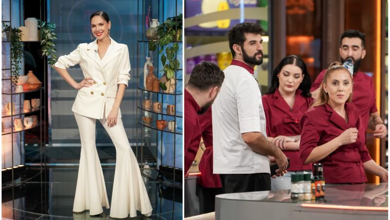 colaj foto cu irina fodor, chef richard si alto concurenti de la chefi la cutite