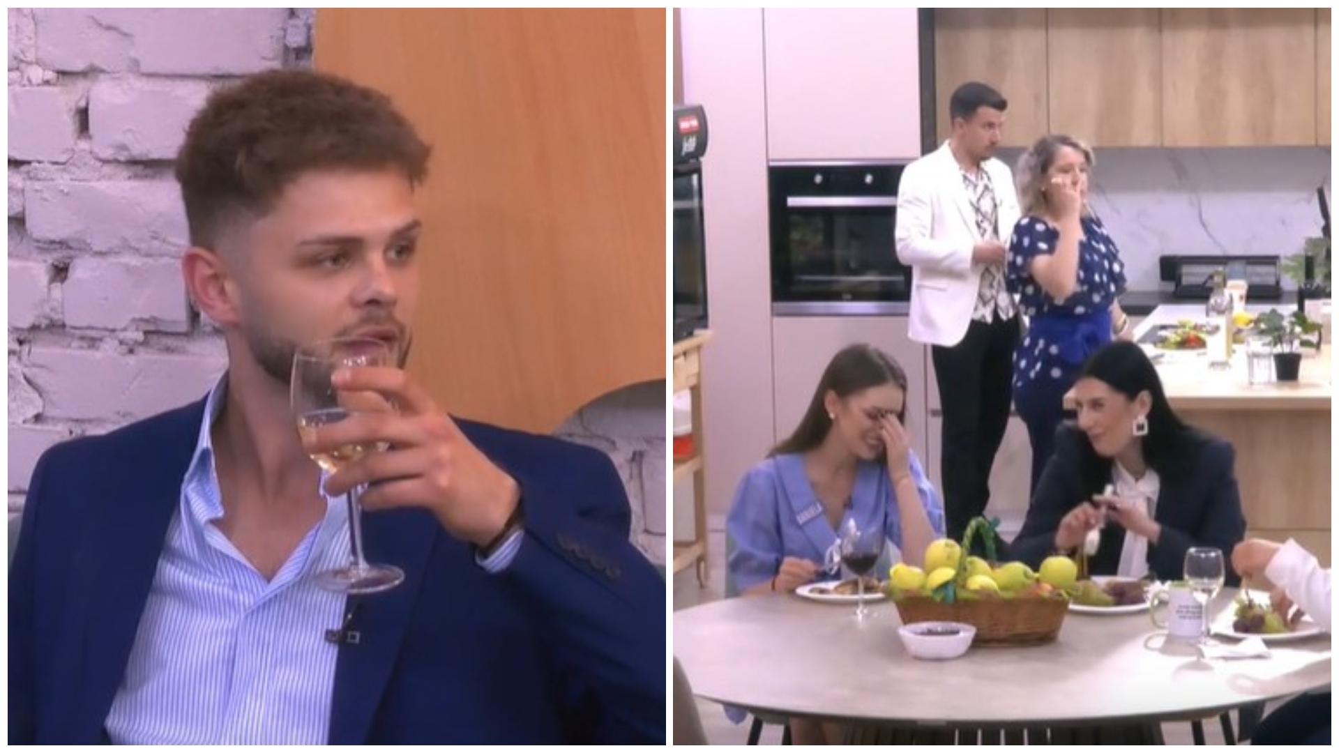 Colaj cu Darius, Daniela și alți concurenți din casa Mireasa