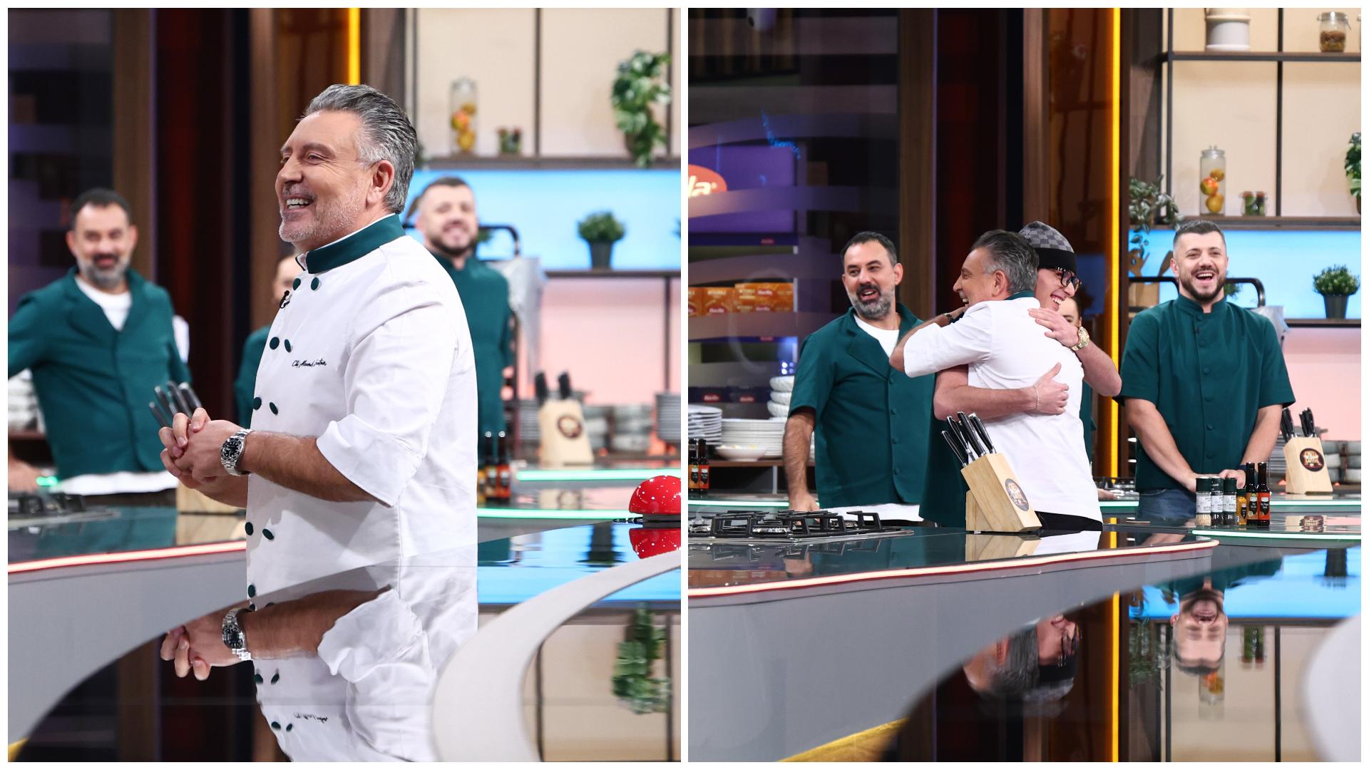 Colaj cu chef Alexandru Sautner și noul concurent de la Chefi la cuțite