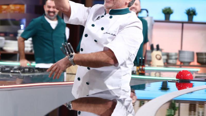 Chefi la cuțite, 5 mai 2026. Un nou concurent și-a făcut apariția în echipa verde. Pe cine a adus chef Alexandru Sautner