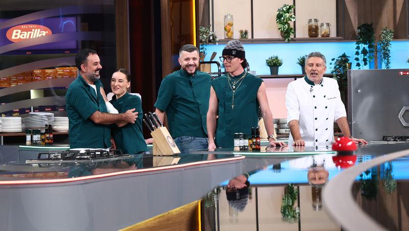 Chefi la cuțite, 5 mai 2026. Un nou concurent și-a făcut apariția în echipa verde. Pe cine a adus chef Alexandru Sautner
