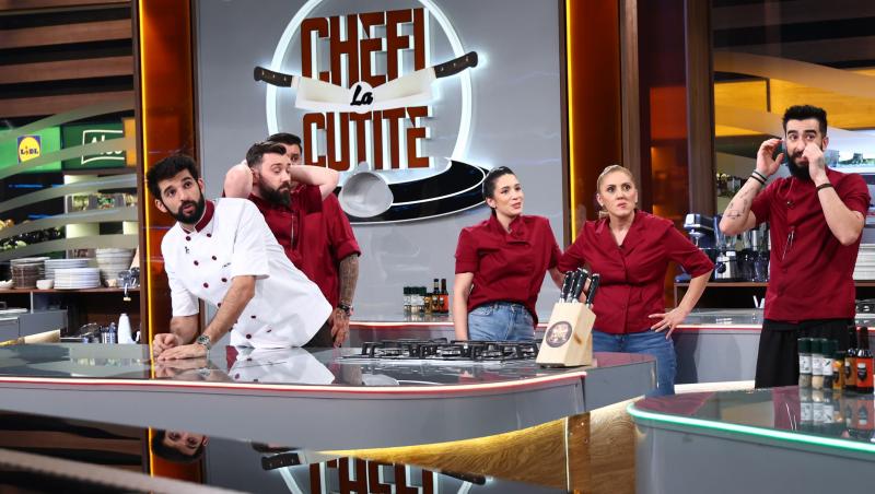Echipa lui chef Richard Abou Zaki la Chefi la cuțite