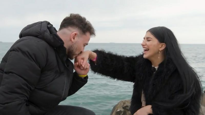 Mireasa, sezon 13. Amalia și Sebastian au petrecut momente de neuitat la mare: „Vreau să mă ceri pe plajă”