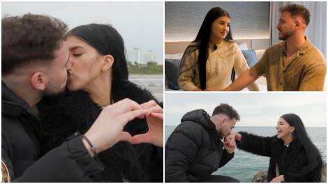 Mireasa, sezon 13. Amalia și Sebastian au petrecut momente de neuitat la mare: &bdquo;Vreau să mă ceri pe plajă&rdquo;