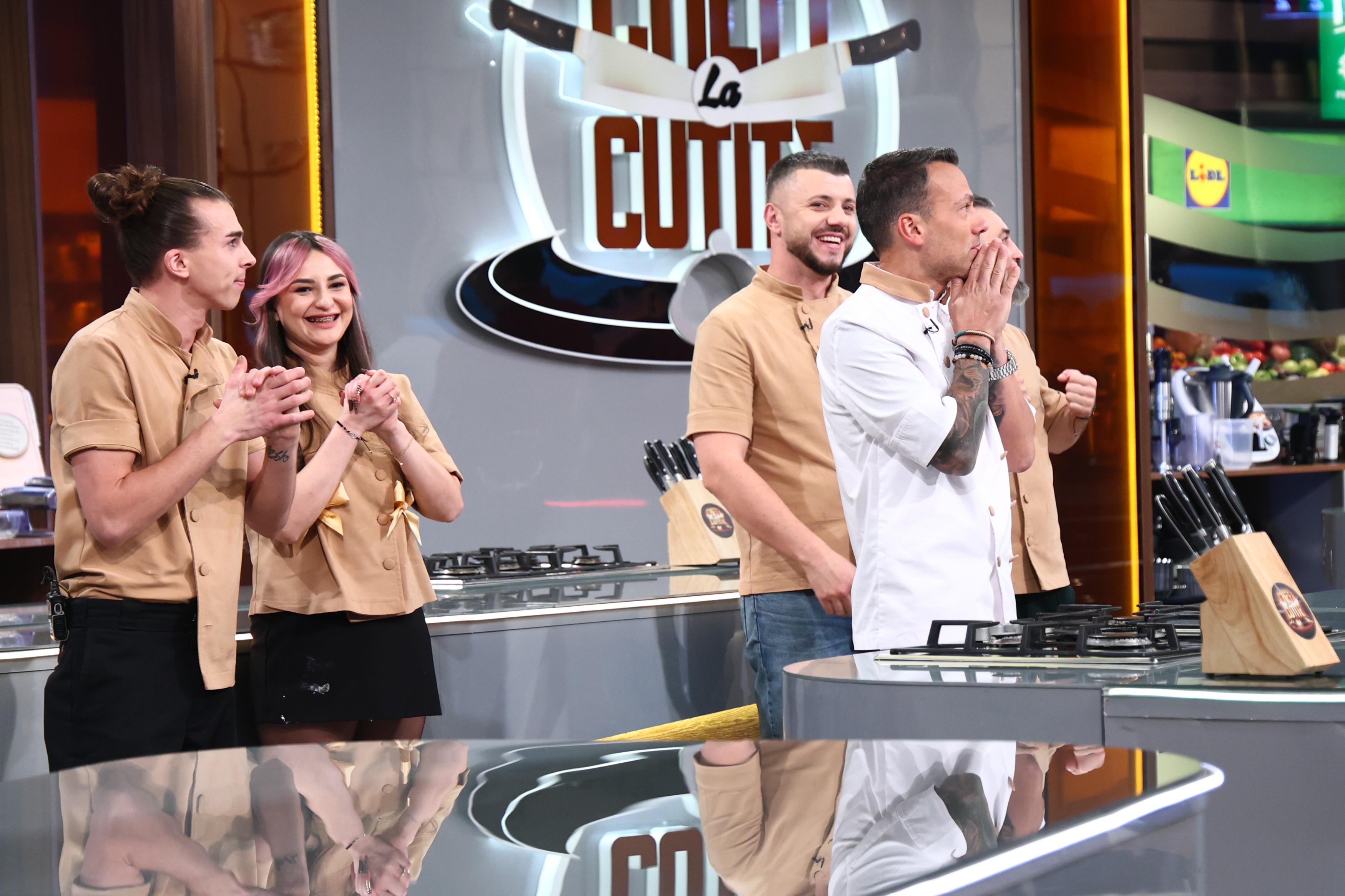 Chef Ștefan Popescu la Chefi la cuțite și concurenții lui