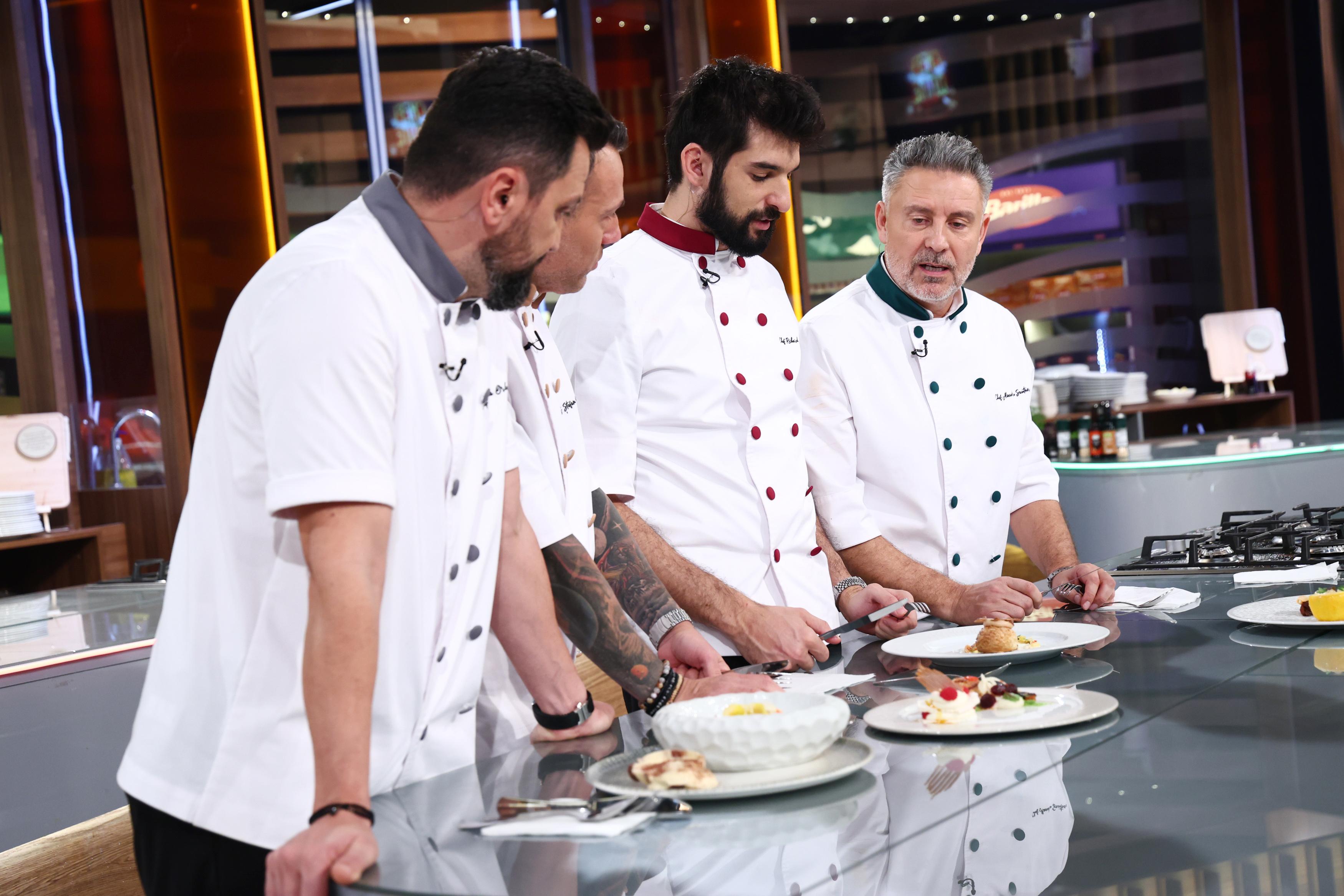 Cei patru chefi la degustare