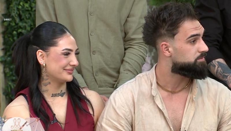 Mireasa, sezon 13. Giulia, stânjenită de imaginile cu ea și Alexandru din noaptea în care au dormit împreună