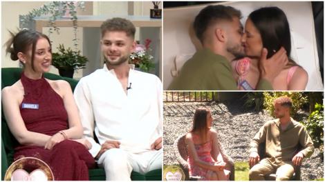 Mireasa, sezon 13. Darius și Daniela s-au &icirc;mpăcat. Ce au spus &icirc;n live după ce s-au sărutat