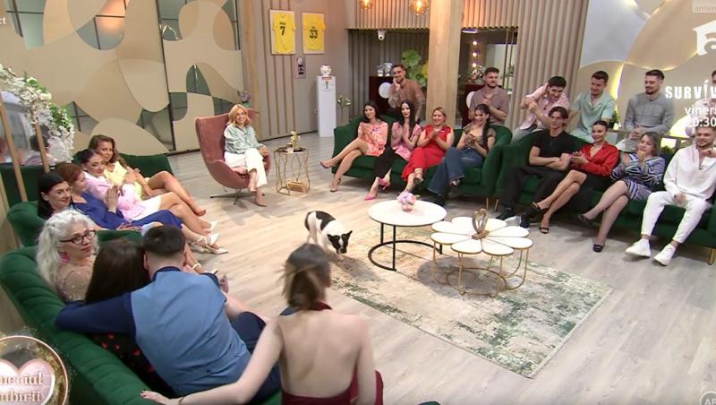 Mireasa, sezon 13. Moment emoționant în direct. Ce a făcut Daniel când Claudia a început să plângă. Concurenții au aplaudat