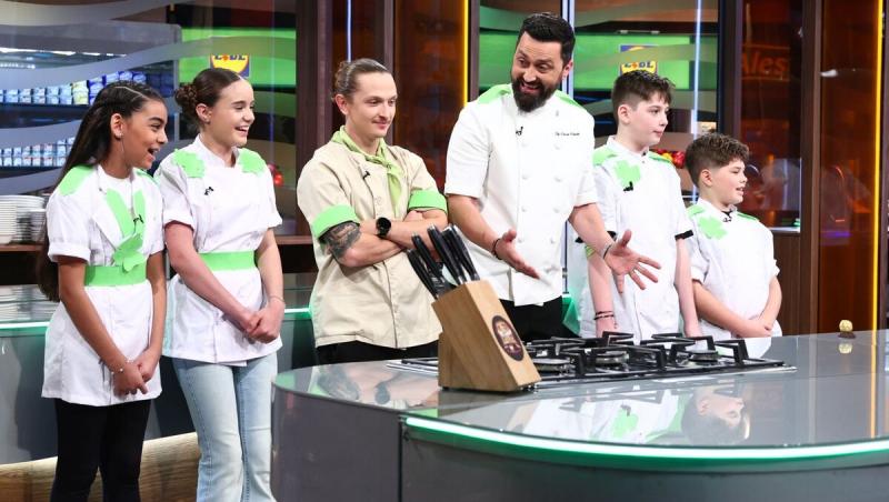 Întrecere savuroasă a echipelor de copii de la Chefi la cuțite – Viitorul are gust: diseară are loc prima confruntare culinară