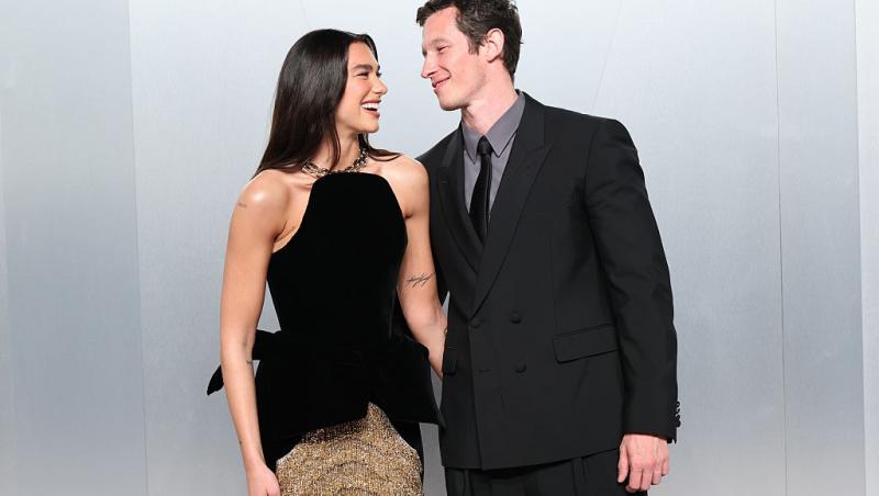 C&acirc;ntăreața Dua Lipa și actorul Callum Turner