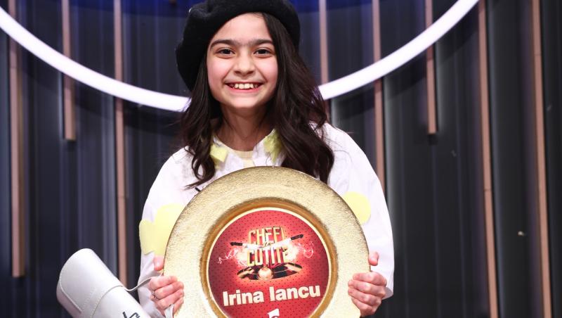 Mesajul lui chef Richard Abou Zaki după ce mica lui concurentă, Irina Iancu, a câștigat Chefi la cuțite - Viitorul are gust