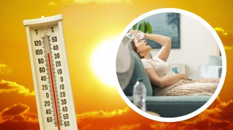 Avertizare cod galben de caniculă! &Icirc;n ce zone temperaturile ajung la 36 de grade Celsius