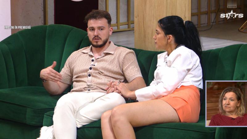 Mireasa, sezon 13. Amalia și Sebastian, discuție care i-a luat prin surprindere pe invitații de la Capricii: „S-a întâmplat ceva?”