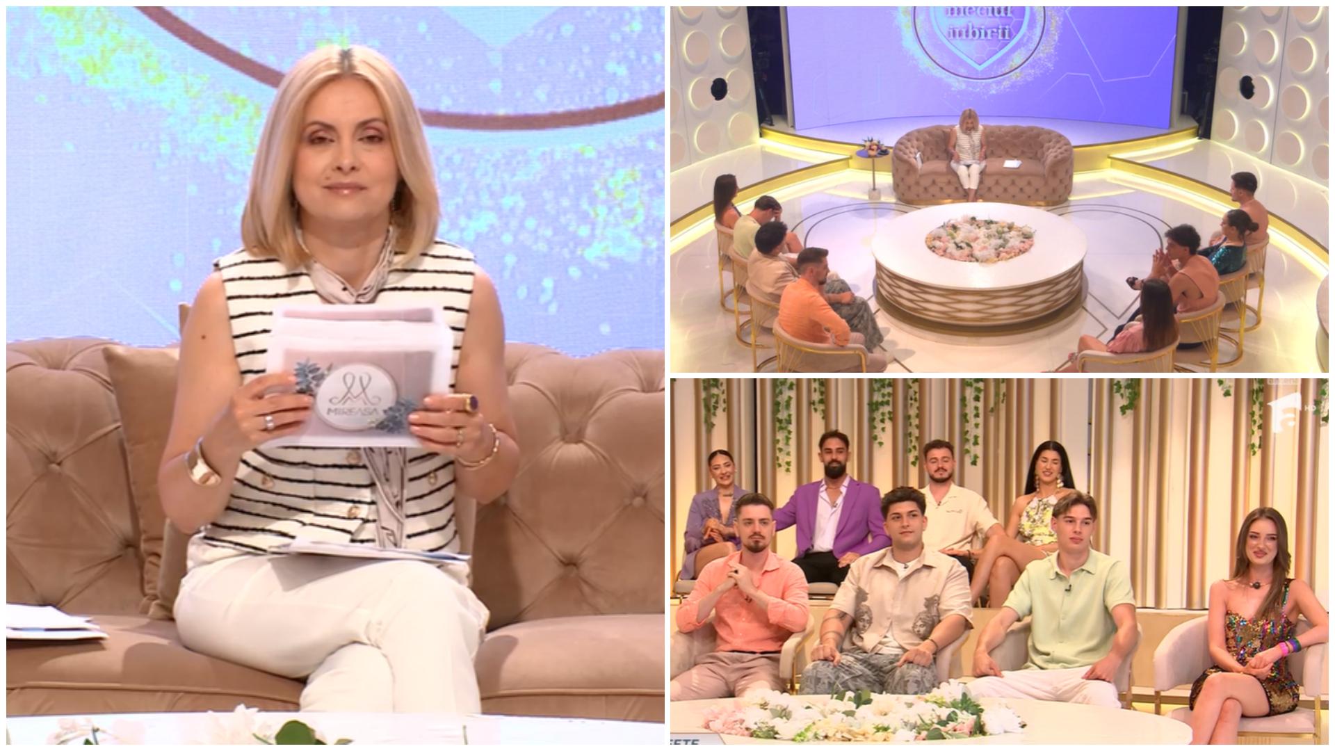 Simona Gherghe și concurenții Mireasa