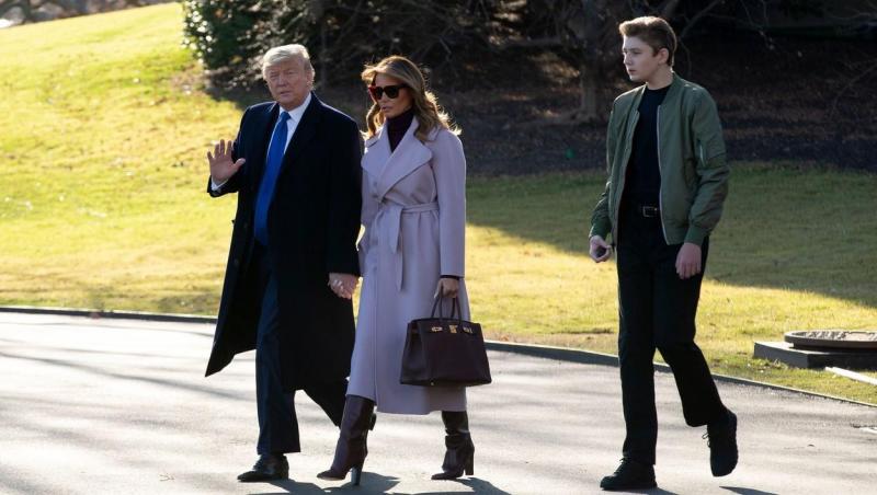 Barron Trump, de nerecunoscut la 20 de ani. Schimbarea de look care i-a surprins pe toți