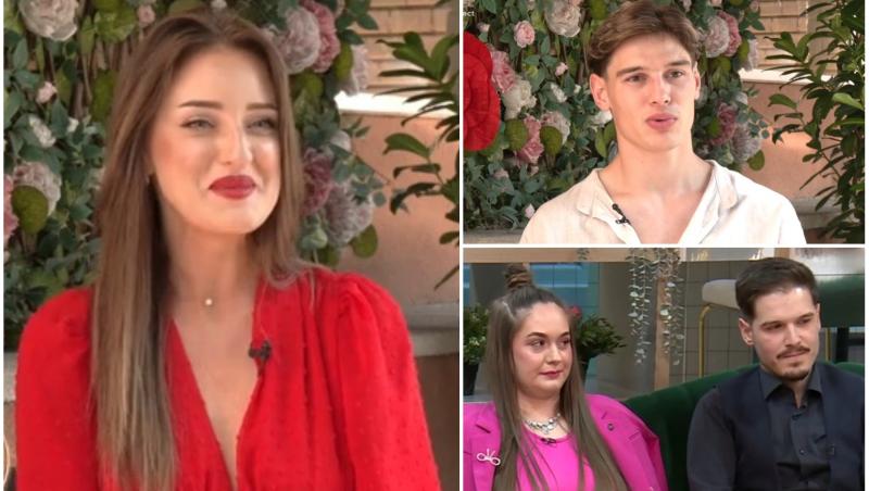 colaj foto cu mihai si daniela, claudia și raluca de la mireasa sezonul 13