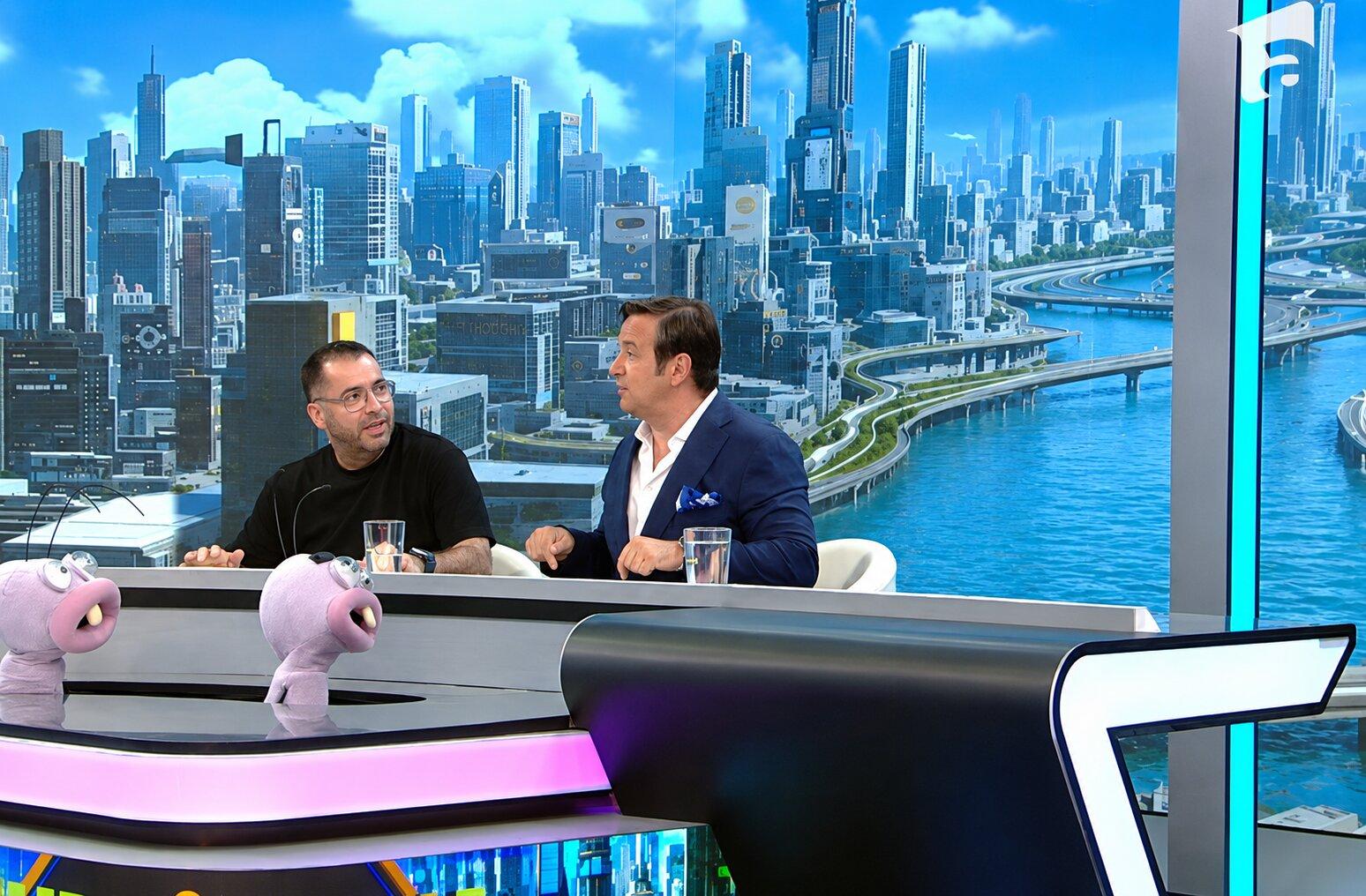 &ldquo;Furnicuțele&rdquo;, invitat Răzvan Popescu. Moment surprinzător &icirc;n care Daniel Buzdugan a căzut de pe scaun