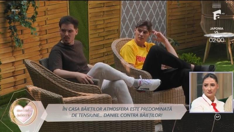 Mireasa, sezon 13. Alexandru a „explodat” de nervi în scandalul cu Daniel și Simona Gherghe a intervenit! Ce a urmat