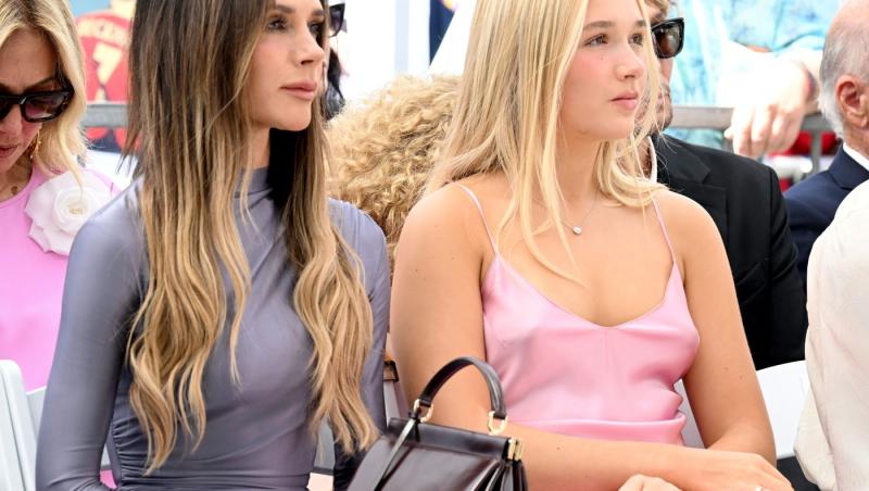 Mezina lui David și Victoria Beckham, magnet de priviri. Harper a surprins cu noul look, de domnișoară