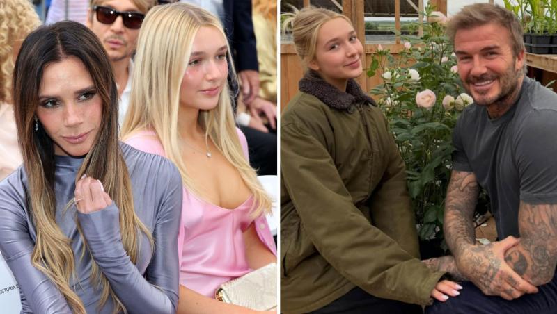 Mezina lui David și Victoria Beckham, magnet de priviri la ceremonia dedicată tatălui său. Harper a surprins cu noul look