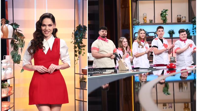 colaj foto cu irina fodor si concurenții de la chefi la cutite-viitorul are gust