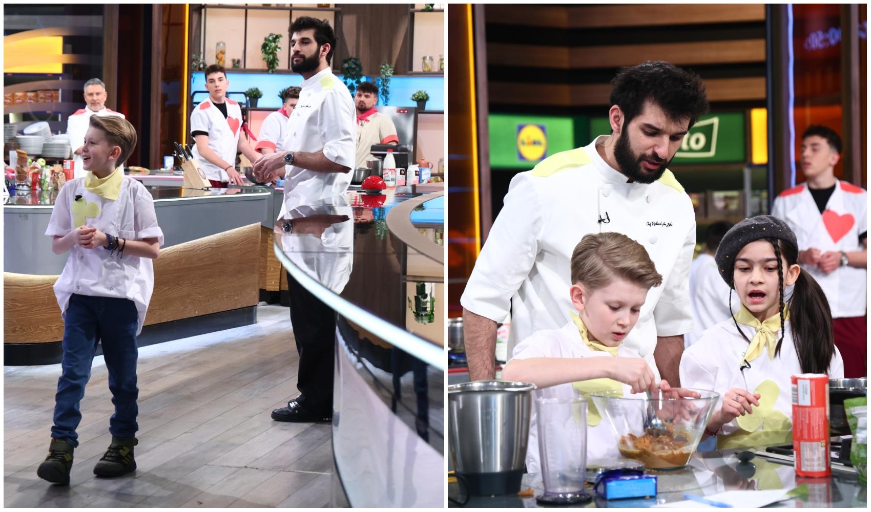 colaj foto cu chef richard abou zaki si concurenti de la chefi la cuțite-viitorul are gust