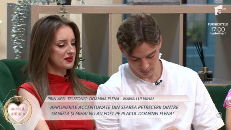 Mireasa, sezon 13. Mama lui Mihai a vrut să intervină în direct pentru a-i oferi sfaturi fiului în legătură cu relația cu Daniela