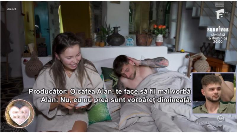 Mireasa, sezon 13. Ema și Alan au petrecut o noapte la hotel după ce tânăra a câștigat task-ul cabinei telefonice