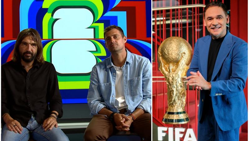 colaj foto cu dan alexa si gabi tqamas si poza cu razvan simion si un trofeu fifa 2026, de mari dimensiuni