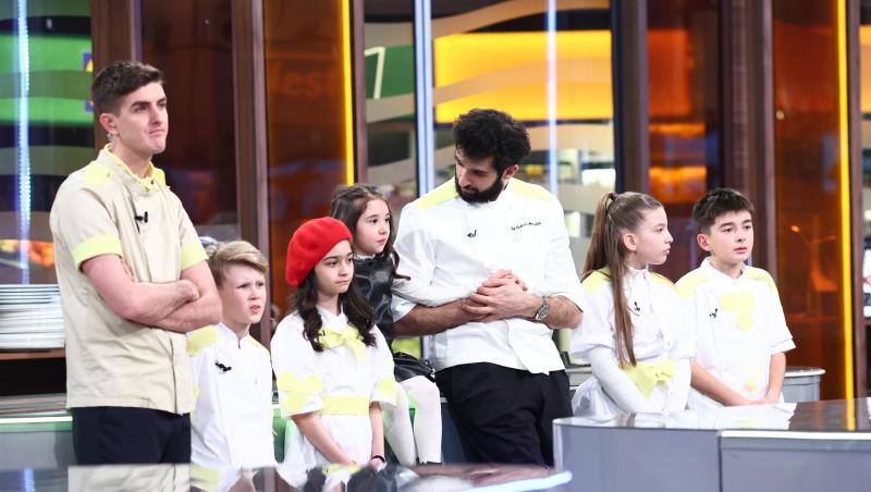 Semifinala Chefi la cuțite - Viitorul are gust. Copiii chefilor au venit să-și ajute părinții la jurizat. Emma Sautner a lipsit
