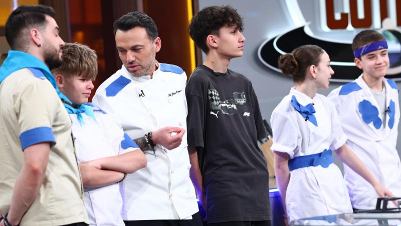 Semifinala Chefi la cuțite - Viitorul are gust. Copiii chefilor au venit să-și ajute părinții la jurizat. Emma Sautner a lipsit