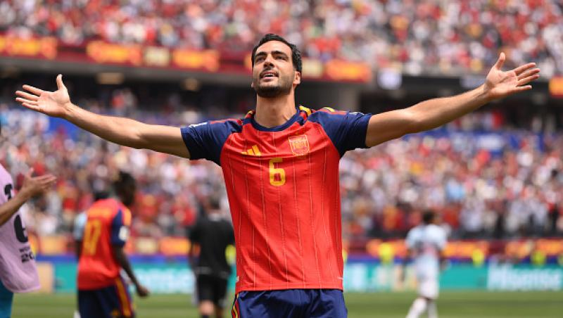Spania - Belgia 2-1. Merino, din nou decisiv pentru iberici! Meciul a fost liveVIDEO pe Antena 1 și AntenaPLAY