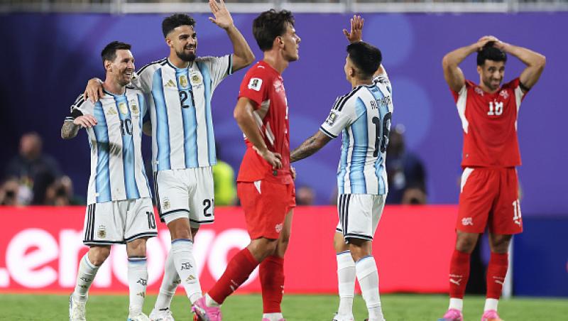 Argentina - Elveția 3-1. Messi și Co. se califică &icirc;n semifinale. Meciul a fost liveVIDEO pe Antena 1 și AntenaPLAY!