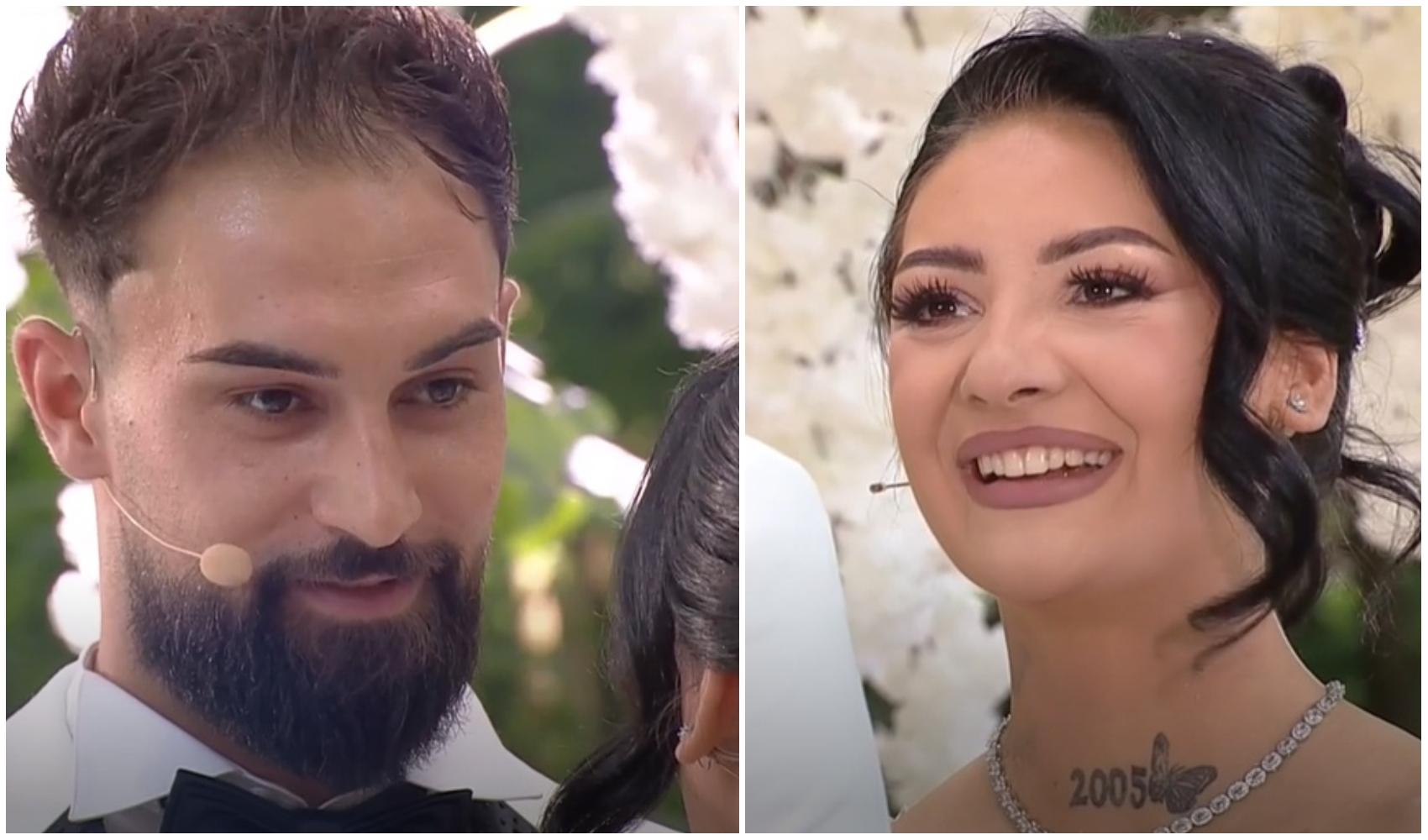 colaj foto cu giulia si alexandru de la mireasa