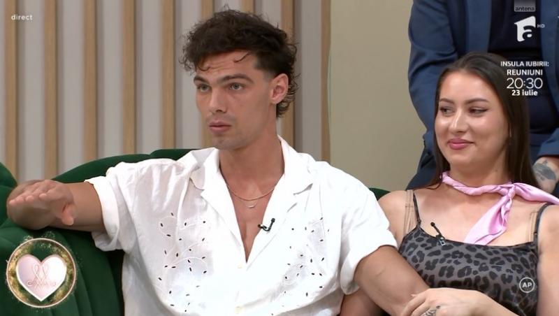 Mireasa, sezon 13. Conflict între Bianca și Claudia: „Nu vezi că Denis te controlează?”. Ce a spus băiatul în live