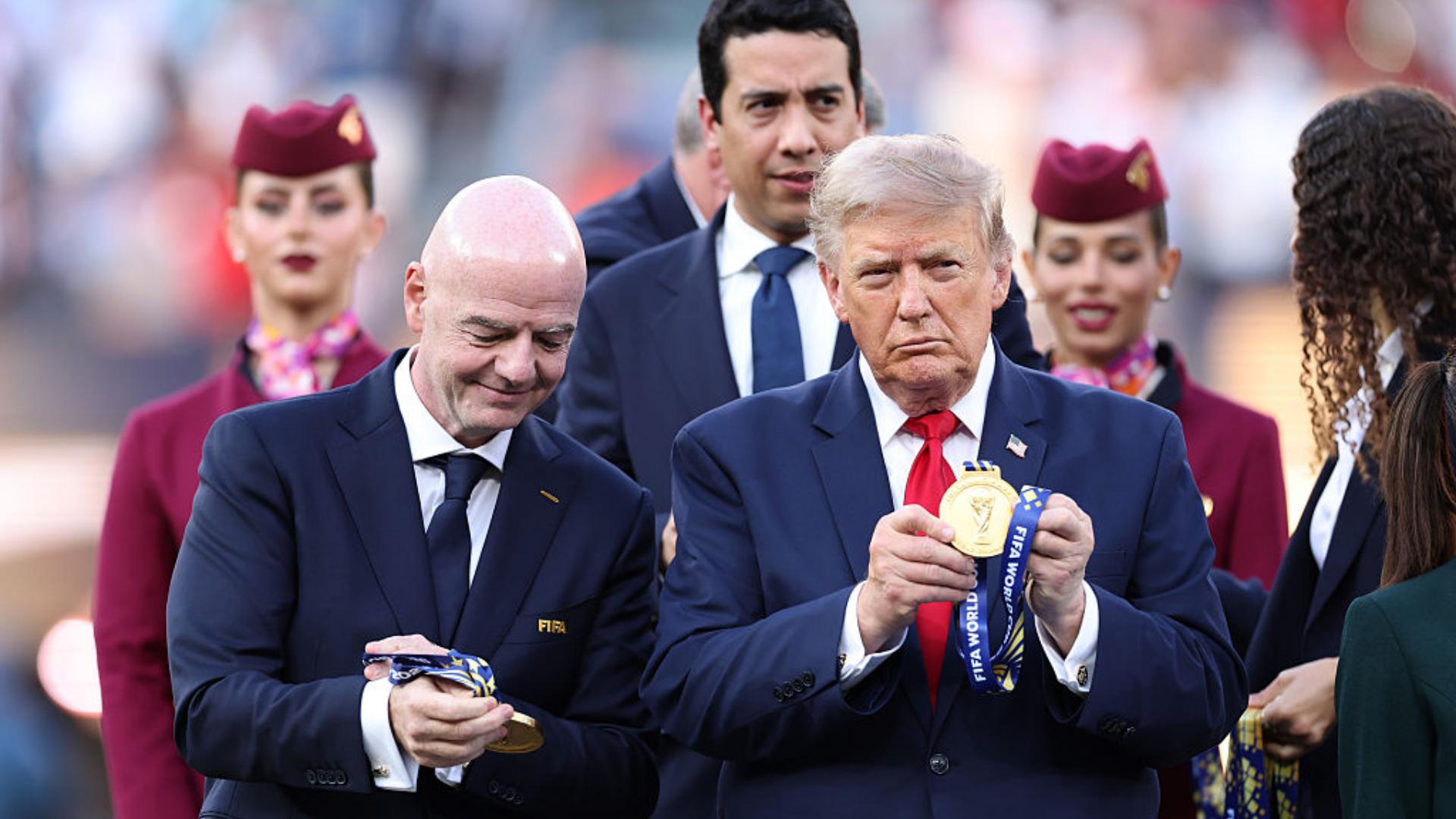Donald Trump și Gianni Infantino