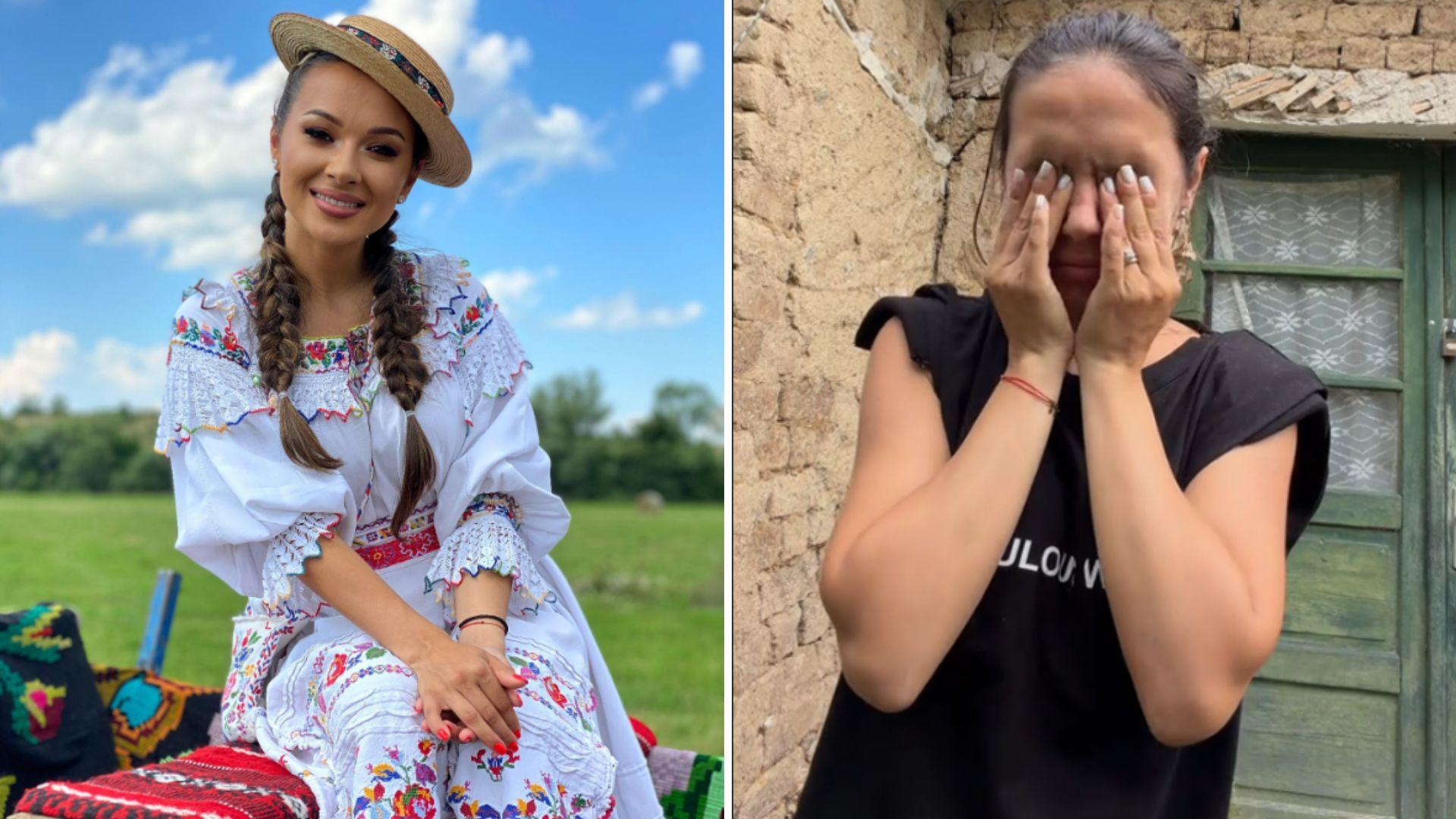 Cum arată casa bunicilor Vlăduței Lupău. Artista a izbucnit în lacrimi când a revăzut locurile unde a copilărit