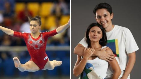 Diana Bulimar s-a lăsat fotografiată &icirc;n costum de baie. Cum arată fosta gimnastă c&acirc;nd renunță la echipamentul sportiv