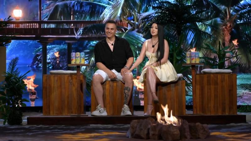 Insula Iubirii – Reuniuni: George și Ionela au venit la bonfire! Ce a dezvăluit tânăra despre ea și ispita George Jaguarul