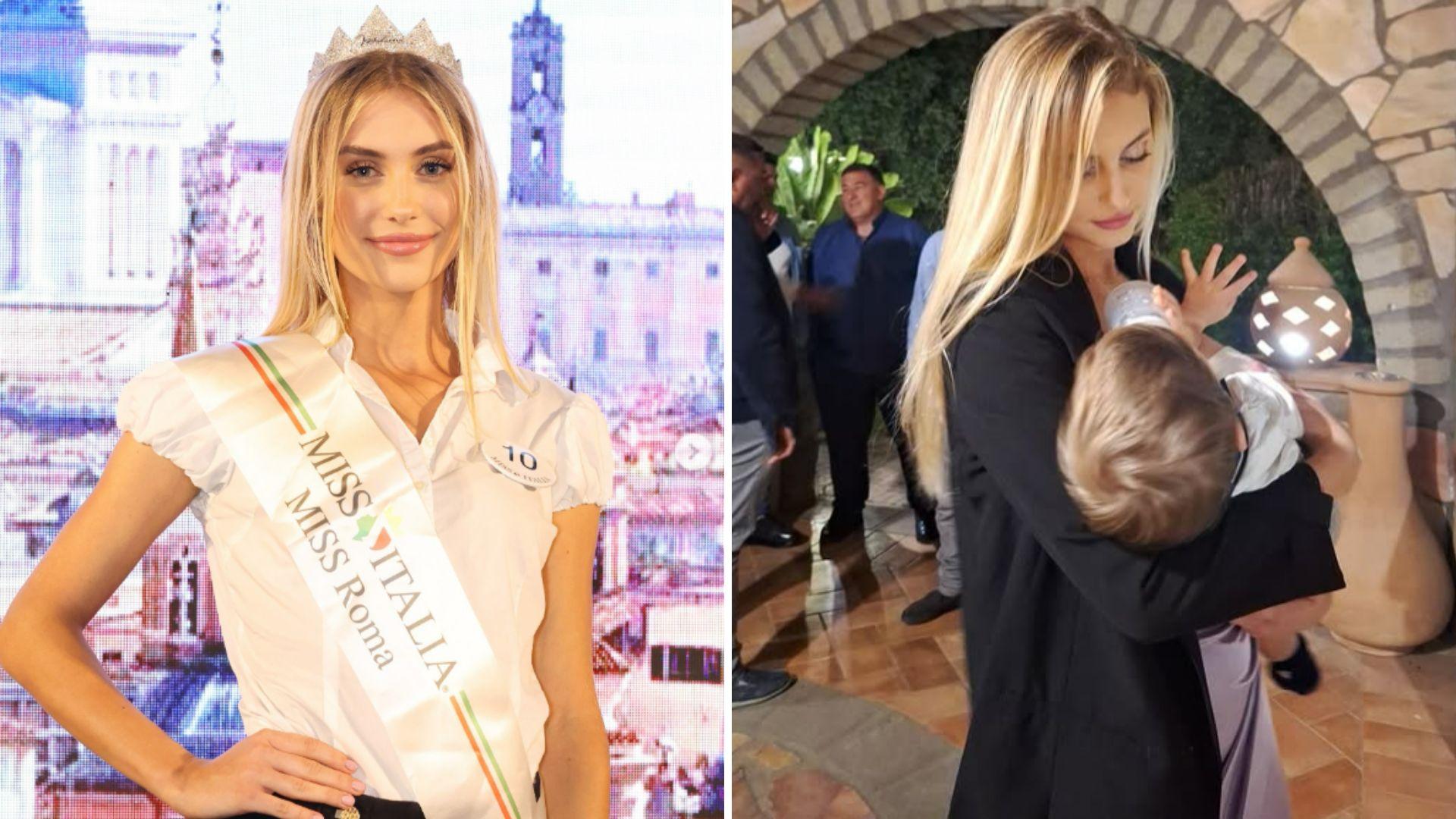 O rom&acirc;ncă &icirc;n v&acirc;rstă de 22 de ani este noua Miss Roma! T&acirc;năra mămică visează acum să devină Miss Italia. Cine e Cristina Virga
