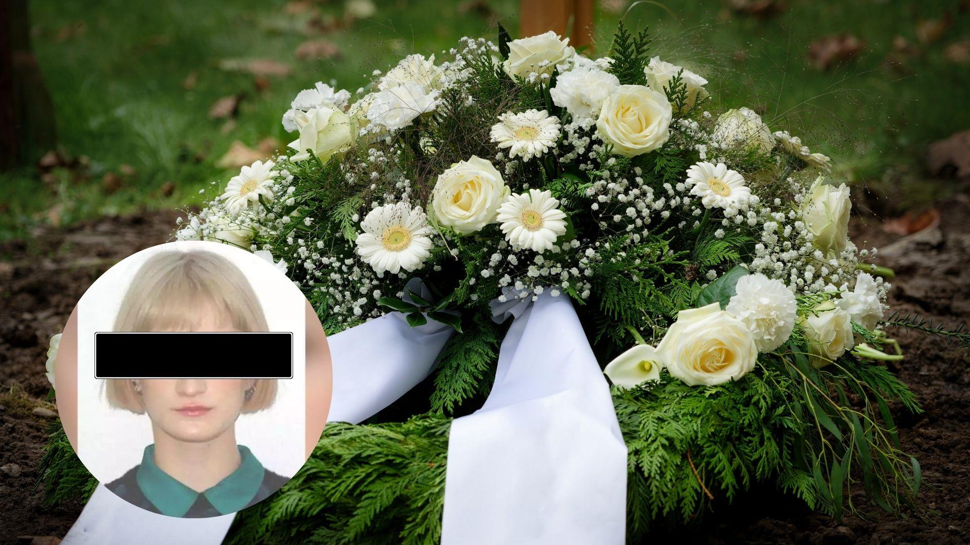Durerea fără margini a părinților Anastasiei Piron. Ce au scris pe coroana funerară: &bdquo;&Icirc;ngerul nostru&rdquo;