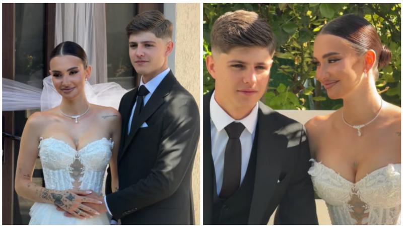 Olga Verbițchi și Vladimir Cebotaru, &icirc;n mire și mireasa