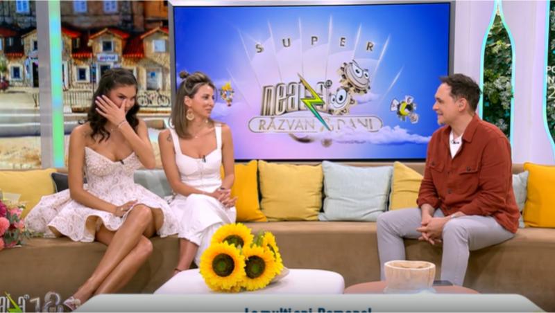 Ramona Olaru, în lacrimi la Neatza! Sora ei i-a făcut o surpriză în direct, de ziua ei: „N-am avut petreceri niciodată”