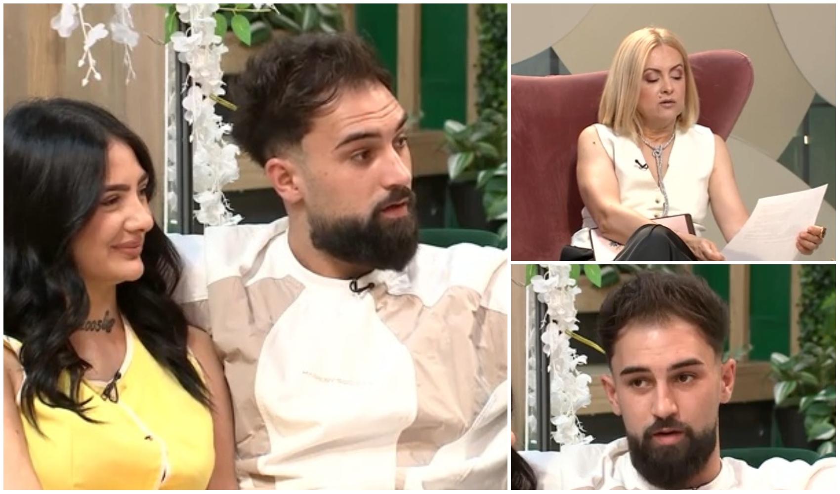 colaj foto cu alexandru, giulia si simona gherghe la mireasa sezonul 13