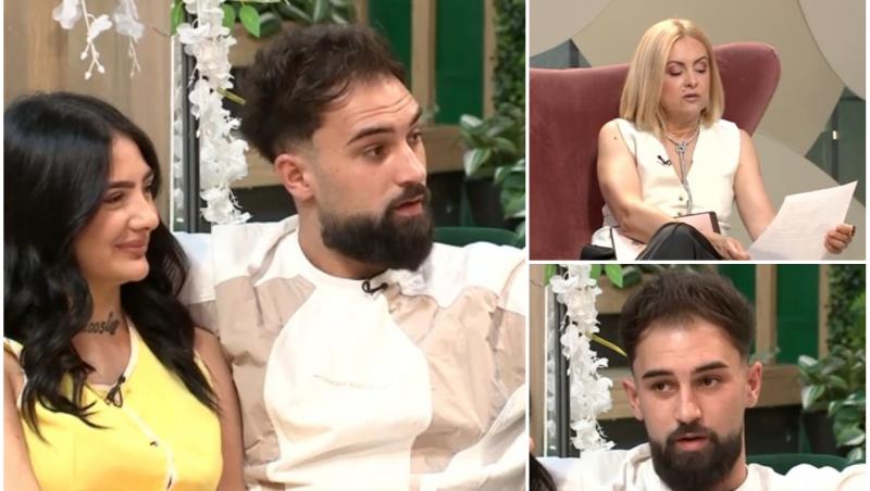 colaj foto cu alexandru, giulia si simona gherghe la mireasa sezonul 13