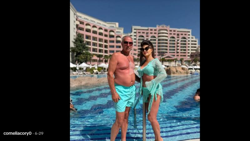 Cornelia, dansatoarea maneliștilor, apariție surprinzătoare în costum de baie. Cum s-a afișat la pisicină: „Nu îmbătrânește deloc”